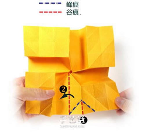 在川崎玫瑰上進(jìn)行改造 美麗紙玫瑰花手工折法 -  rpnrmr.com
