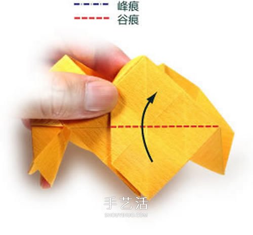 在川崎玫瑰上進(jìn)行改造 美麗紙玫瑰花手工折法 -  rpnrmr.com