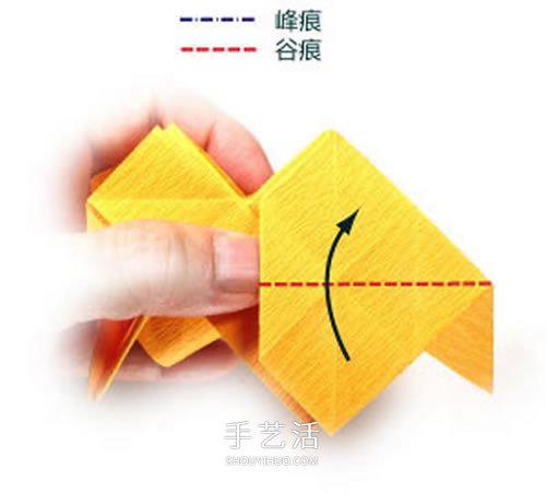 在川崎玫瑰上進(jìn)行改造 美麗紙玫瑰花手工折法 -  rpnrmr.com