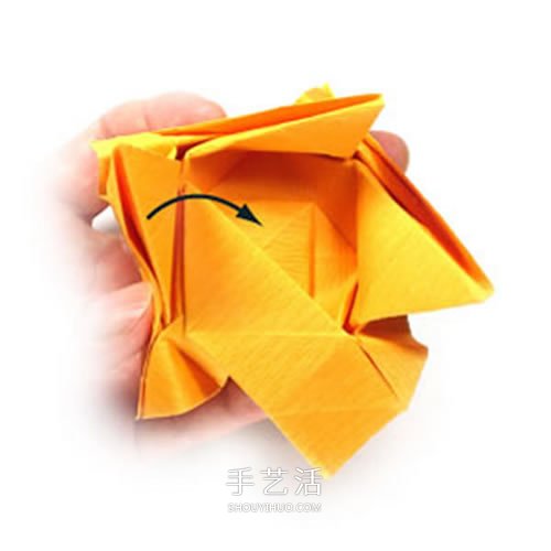 在川崎玫瑰上進(jìn)行改造 美麗紙玫瑰花手工折法 -  rpnrmr.com