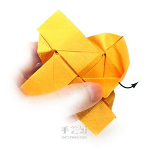 在川崎玫瑰上進(jìn)行改造 美麗紙玫瑰花手工折法 -  rpnrmr.com