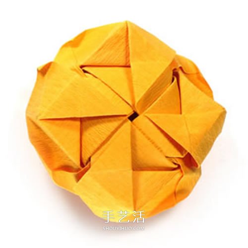 在川崎玫瑰上進(jìn)行改造 美麗紙玫瑰花手工折法 -  rpnrmr.com