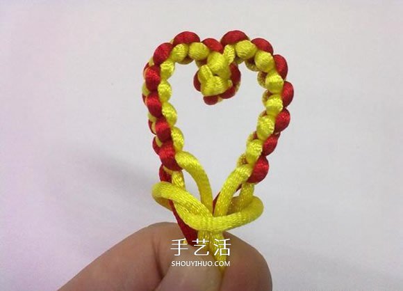 心形同心結(jié)怎么編圖解 情人節(jié)愛(ài)心的編織方法 -  rpnrmr.com