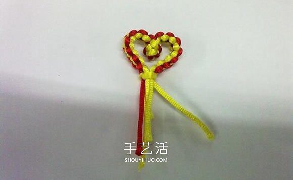 心形同心結(jié)怎么編圖解 情人節(jié)愛(ài)心的編織方法 -  rpnrmr.com