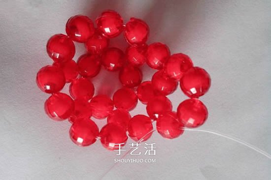 情人節(jié)串珠玫瑰花DIY 用串珠做紅玫瑰的方法 -  rpnrmr.com