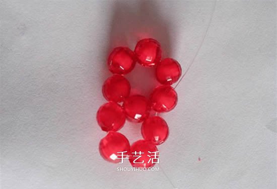 情人節(jié)串珠玫瑰花DIY 用串珠做紅玫瑰的方法 -  rpnrmr.com