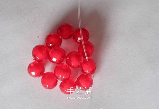 情人節(jié)串珠玫瑰花DIY 用串珠做紅玫瑰的方法 -  rpnrmr.com