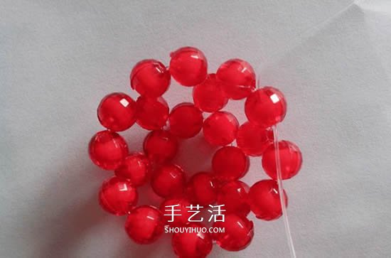 情人節(jié)串珠玫瑰花DIY 用串珠做紅玫瑰的方法 -  rpnrmr.com