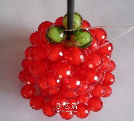 情人節(jié)串珠玫瑰花DIY 用串珠做紅玫瑰的方法 -  rpnrmr.com