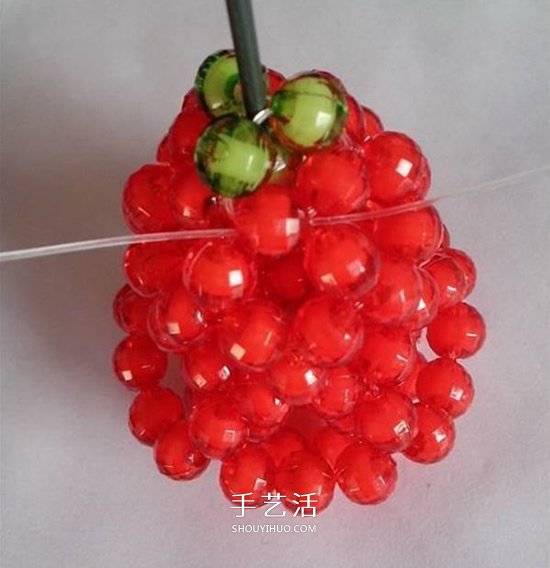 情人節(jié)串珠玫瑰花DIY 用串珠做紅玫瑰的方法 -  rpnrmr.com
