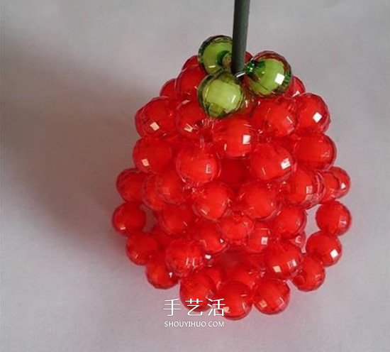 情人節(jié)串珠玫瑰花DIY 用串珠做紅玫瑰的方法 -  rpnrmr.com