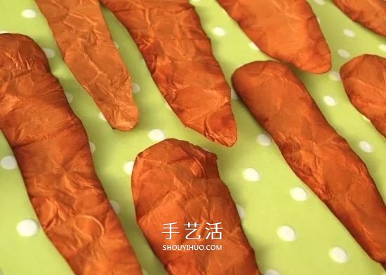 幼兒園手工做胡蘿卜 卡紙胡蘿卜的制作方法 -  rpnrmr.com