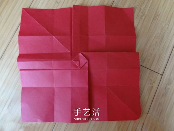 代表美麗和愛情！手工折紙卷心玫瑰步驟圖解 -  rpnrmr.com