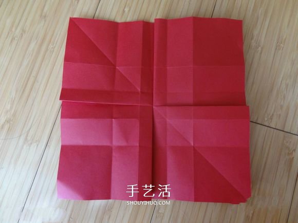 代表美麗和愛情！手工折紙卷心玫瑰步驟圖解 -  rpnrmr.com