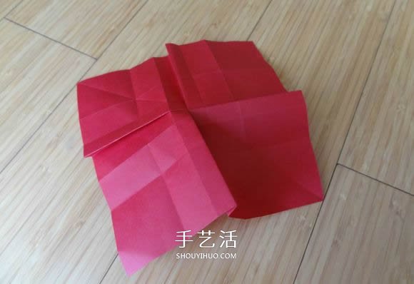 代表美麗和愛情！手工折紙卷心玫瑰步驟圖解 -  rpnrmr.com