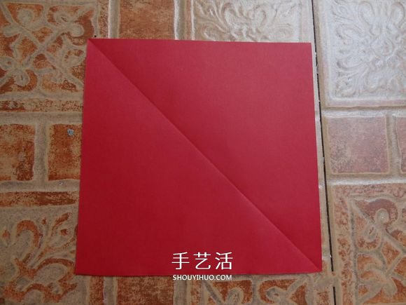 代表美麗和愛情！手工折紙卷心玫瑰步驟圖解 -  rpnrmr.com