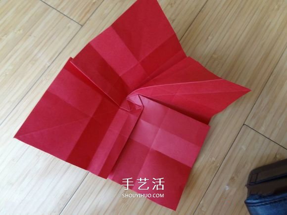 代表美麗和愛情！手工折紙卷心玫瑰步驟圖解 -  rpnrmr.com