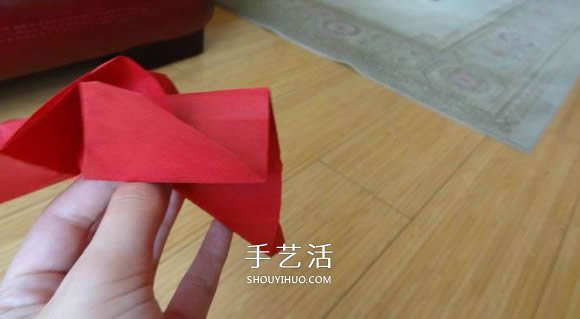 代表美麗和愛情！手工折紙卷心玫瑰步驟圖解 -  rpnrmr.com