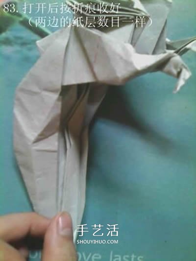 超多步驟折紙教程！漂亮海馬的折紙方法圖解 -  rpnrmr.com