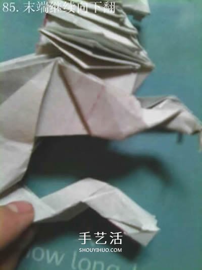 超多步驟折紙教程！漂亮海馬的折紙方法圖解 -  rpnrmr.com