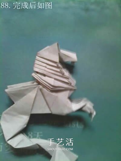 超多步驟折紙教程！漂亮海馬的折紙方法圖解 -  rpnrmr.com