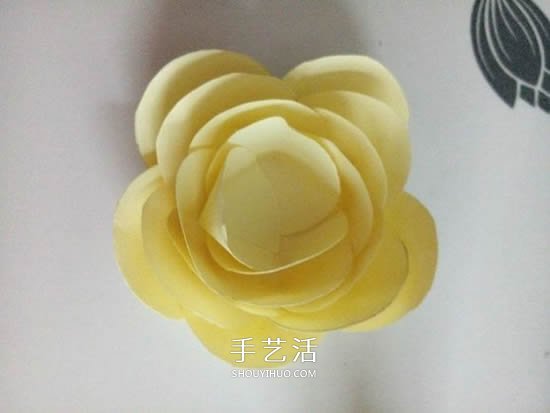 簡(jiǎn)單紙花怎么做圖解 組合式花朵的制作方法 -  rpnrmr.com