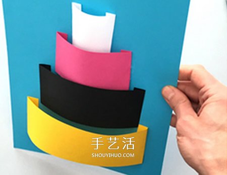 超好看的生日賀卡DIY 立體生日蛋糕賀卡做法 -  rpnrmr.com