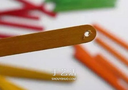 雪糕棒做紙扇子的方法 兒童手工紙扇的做法 -  rpnrmr.com