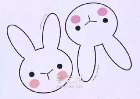 簡(jiǎn)單幼兒小手工 可愛(ài)的中秋節(jié)小白兔掛飾制作 -  rpnrmr.com