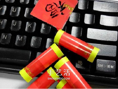 鞭炮掛飾手工制作教程 紙鞭炮怎么做的方法 -  rpnrmr.com