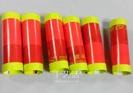 鞭炮掛飾手工制作教程 紙鞭炮怎么做的方法 -  rpnrmr.com