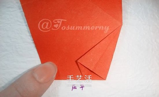 手工五星花的折法圖解 還可以做成花型收納盒 -  rpnrmr.com