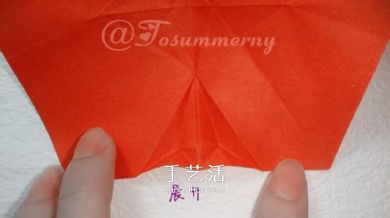 手工五星花的折法圖解 還可以做成花型收納盒 -  rpnrmr.com
