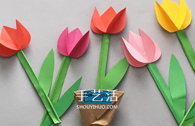怎么用卡紙做康乃馨 母親節(jié)康乃馨花手工制作 -  rpnrmr.com