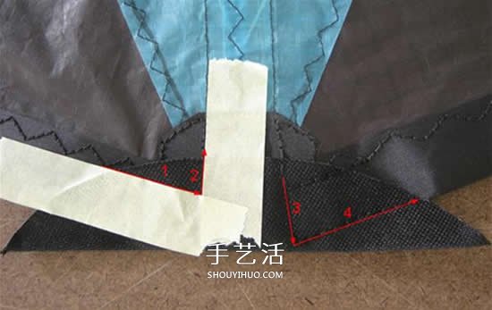 一步步教你學(xué)！翻滾特技風(fēng)箏的制作方法過程 -  rpnrmr.com
