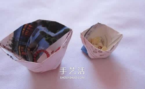 用廢紙折疊垃圾盒圖解 手工簡(jiǎn)易垃圾盒怎么做 -  rpnrmr.com