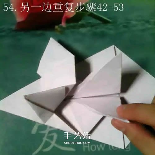 如何折紙飛馬的圖解教程 手工天馬的折法步驟 -  rpnrmr.com