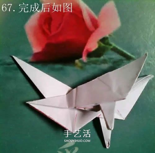 如何折紙飛馬的圖解教程 手工天馬的折法步驟 -  rpnrmr.com