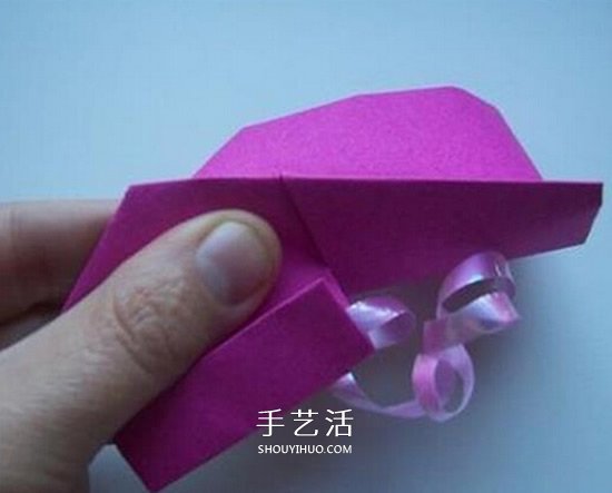 簡單鞋子的折法圖解 女式紙鞋子怎么折方法 -  rpnrmr.com