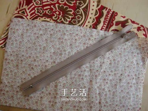 雙層拉鏈布包的做法 自制布藝?yán)湴麯IY圖解 -  rpnrmr.com
