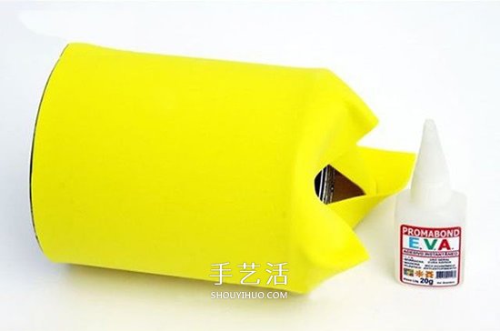 怎么做小黃人筆筒圖解 奶粉罐利用做卡通筆筒 -  rpnrmr.com