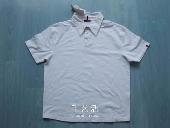 舊衣改造：男款T恤改造兒童坎肩背心套裝 -  rpnrmr.com