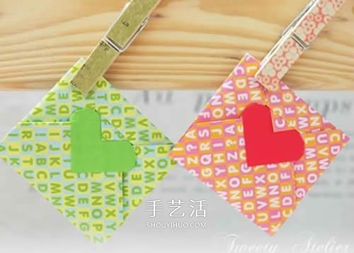 情書信封怎么疊圖解 把情書折成愛心信封折法 -  rpnrmr.com