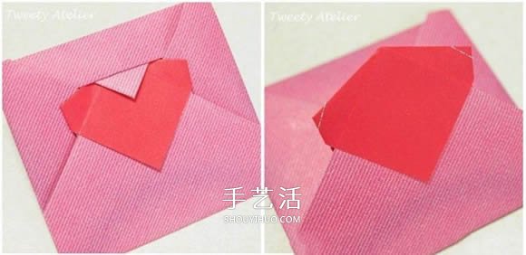 情書信封怎么疊圖解 把情書折成愛心信封折法 -  rpnrmr.com
