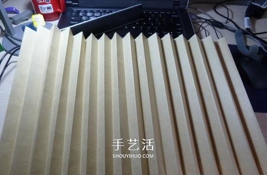 創(chuàng)意紙燈罩的折紙方法 漂亮燈罩的折法圖解 -  rpnrmr.com