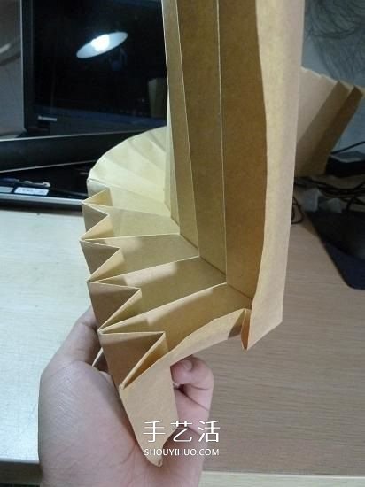 創(chuàng)意紙燈罩的折紙方法 漂亮燈罩的折法圖解 -  rpnrmr.com