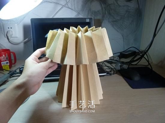 創(chuàng)意紙燈罩的折紙方法 漂亮燈罩的折法圖解 -  rpnrmr.com