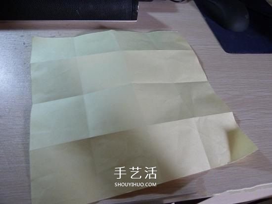 創(chuàng)意紙燈罩的折紙方法 漂亮燈罩的折法圖解 -  rpnrmr.com