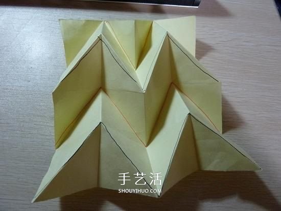 創(chuàng)意紙燈罩的折紙方法 漂亮燈罩的折法圖解 -  rpnrmr.com