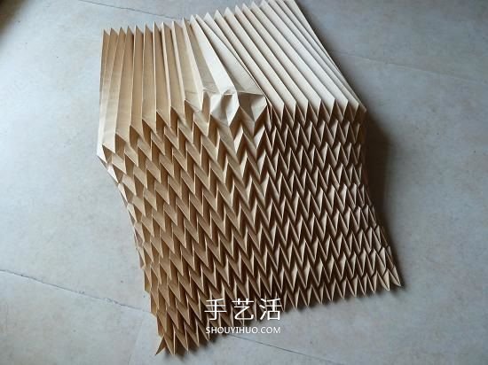 創(chuàng)意紙燈罩的折紙方法 漂亮燈罩的折法圖解 -  rpnrmr.com